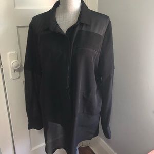 IMNYC SHEER BLACK BLOUSE